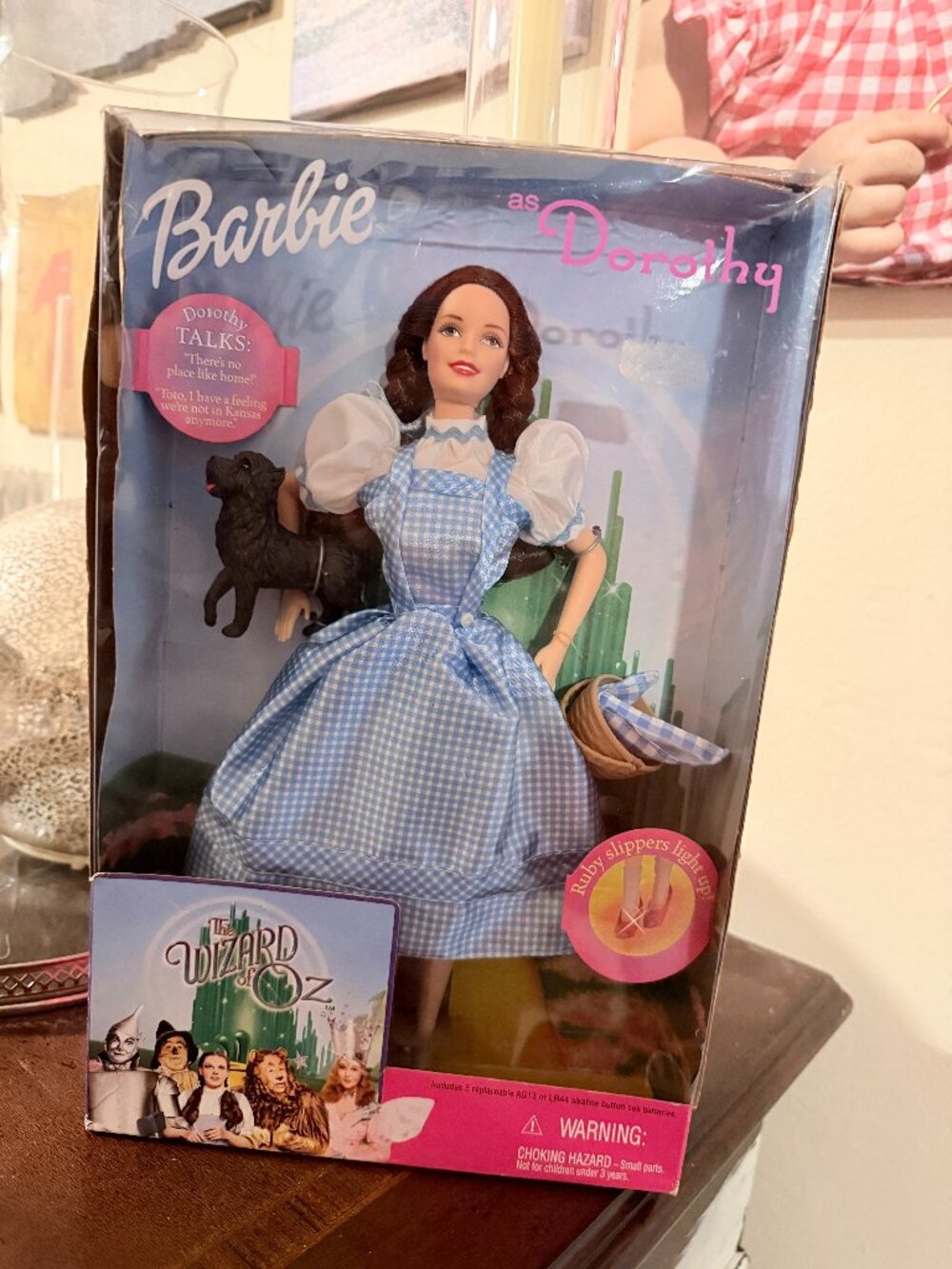Vintage 1999 Barbie as Dorothy Wizard of Oz Doll w/ Toto – In Box
